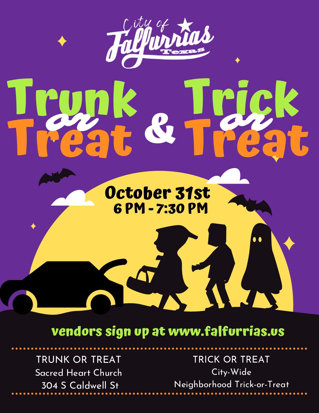 Mayor's Trick-or-Treat, Free Admission to Attractions Planned for Friday  Evening